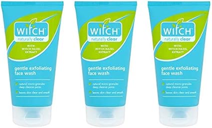 witch exfoliating face wash