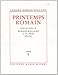 Printemps Romain (Critiques, Analyses, Biographies Et Histoire Litteraire) (French Edition) by 