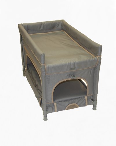 Arm s Reach Co-Sleeper Duplex Pet Bunk Bed, Medium, Gray