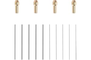 YIEPET Jewelry Spot Welding Pen Tungsten Needle Clip Tungsten Pole Clip Welding Gun Accessories Tungsten Needle Clip & Welding Needle, High Purity Tungsten Steel Round Rod