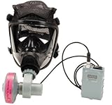 MSA OptimAirÂ® Large Polycarbonate Full Mask PAPR Air Purifying Respirator With AdvantageÂ® 3100 Facepiece, 4 Point Rubber Head Harness, Motor/Blower, NiMH Battery, Charger, Cable, OptiFilter XL HE Filter Cartridge And Waist Belt
