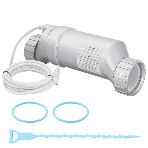 Salt Cell Replacement for Hayward T-Cell-15 – 3+ Year Titanium Core, Cuts Chlorine Costs Up to 56%, Compatible with AquaRite/AquaTrol/ProLogic/AQ-Logic Firmware 1.50+, 40,000 Gallon Pools