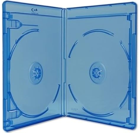 Viva Elite doble Blu Ray 2 disco casos Slim 6 mm – 50 unidades.: Amazon.es: Electrónica