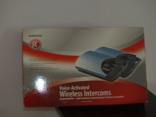 Radio Shack Wireless Intercom System by Radio Shack