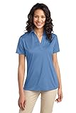 Port Authority Women's Silk Touch Performance Polo S Carolina Blue