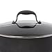Anolon Advanced Hard Anodized Nonstick Sauce Pan/Saucepan with Lid, 2 Quart, Gray