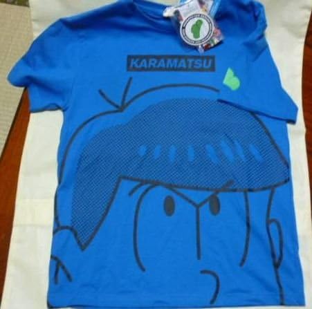 Amazon しまむら おそ松さん Tシャツ Ll 青 カラ松 アニメ 萌えグッズ 通販