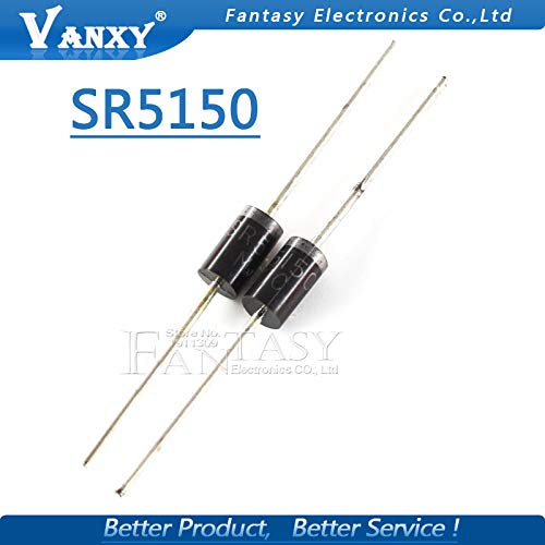 10pcs SR5150 SB5150 MBR5150 Schottky diode 5A 150Vpping: Amazon.com ...