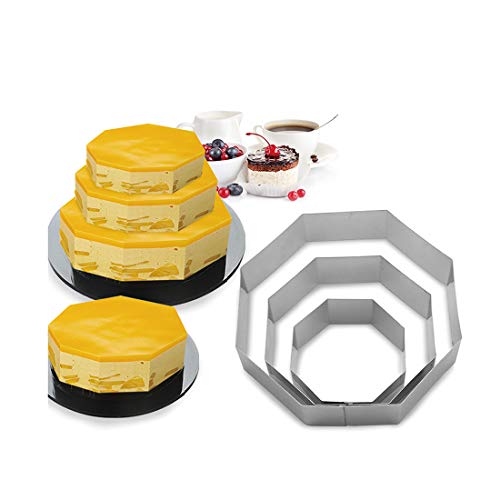Hexagon Cake Pans. Wilton Performance Pans Hexagon Cake Pan Set, 4Piece.