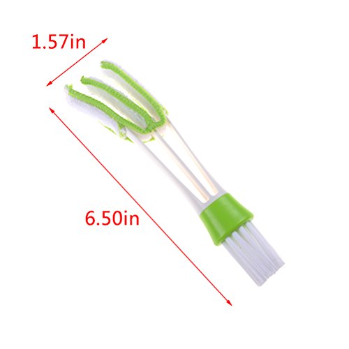 3Pcs Mini Duster for Car Air Vent Automotive Air Conditioner Cleaner Brush for Keyboard Window - Thumbnail 2