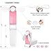 Ronessy Mini Handheld Fan Rechargeable Electric Hand Fan Speed Adjustable Purse Fan for Women Kids Travel Outdoor, Single Head, Pink