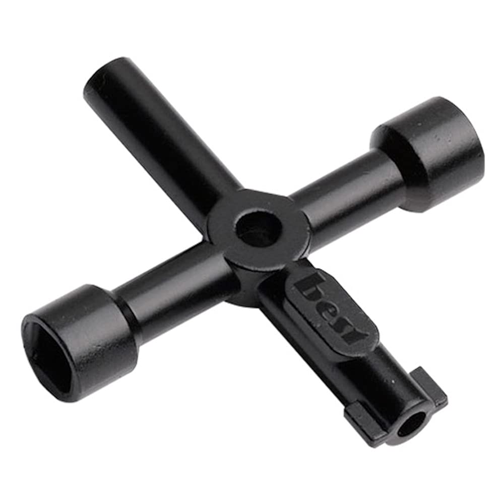 Merriway BH07311 (25 Pcs) 4-Way Multi-Functional Utility Service Keys, Extra Tough Plastic - Pack of 25 Pieces