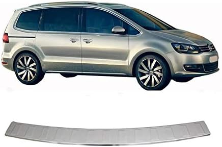 SHARAN MK2/ALHAMBRA MK2 Stainless Steel Chrome Rear Bumper Protector Scratch Guard (2010-2017)