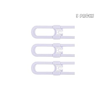 Schiebe Schrank Schlosser Baby Proofing Schranke Mit Verstellbarem Kindersicherung Kindersichere Verriegelungen Fur Knopfe Griffe An Kuchenturen Aufbewahrungstur Schrank Kommode Amazon De Baby
