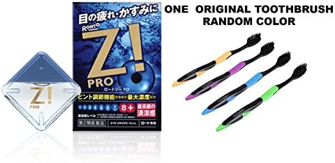 Rohto Z! eyedrop PRO12ml with one original toothbrush