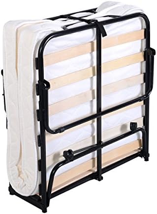 Folding Bed Foam Mattress Twin Roll Away Guest Portable Sleeper Pull Out