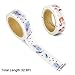 Washi Tape 24 Rolls - Washi Masking Tape Set Decorative Craft Tape for Arts and Crafts Decoration Tape Adhesive School Supplies