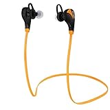 eCandy 2852041 Bluetooth Noise Cancelling Headphone, Orange