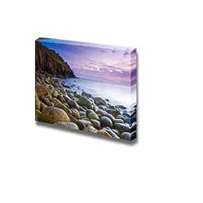 Beautiful Dusk at The Remote Porth Loe Cove...