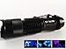 Amicc New 365 Nm Uv Ultra Violet AA Batteries Blacklight Flashlight