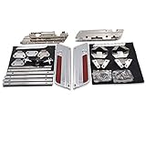 ZXMOTO Locks & keys Saddlebag Hardware Chrome Latch Set Fit For 1993-2013