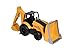 Toy State Caterpillar Lights and Sound Job Site Machines: Backhoe (Styles May Vary)