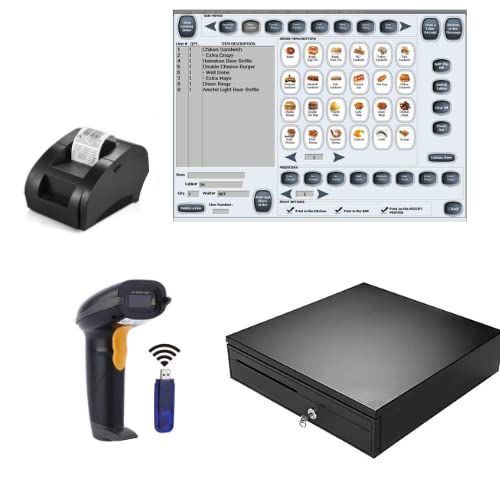 Point of Sale POS System Includes Software Barcode