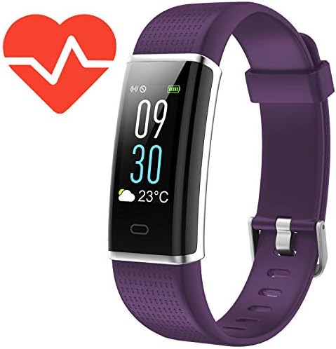 BALMORA Fitness Tracker, Heart Rate Monitor Watch With Ttouch Screen, Call/sms/sns Alert, Activity Tracking and Sleep Monitor for Android and iOS