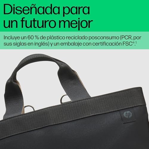 Mochila Bolsa Convertible en Bolso de Mano, Para PC hasta 14.1" en Diagonal, Bolsillo de Bloqueo RFID, Resistente al Agua, 18 L, Negro