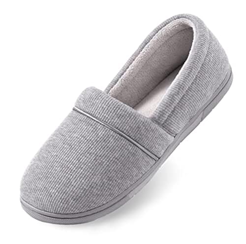 ULTRAIDEAS Women's Cozy Memory Foam Knit Slippers, Ladies' Closed