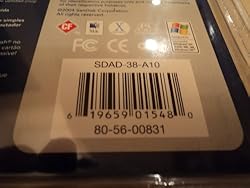 SanDisk SDAD-38-A10 CF to PC Card Adapter