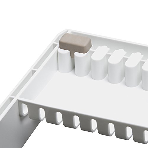 YouCopia 09041-01-WHT StoreMore Adjustable Cookware Rack Pan Organizer, 6 diviers - Thumbnail 5
