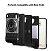 HikerClub Moto Z3 Case, Moto Z3 Play Case Mods Compatible Aluminum Metal Frame with Hand Strap Edge Shockproof Protective Case for Motorola Moto Z3/Z3 Play (Black)