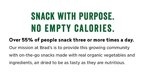 Brad's Plant Based Organic Crunchy Kale, Original, 12 Count