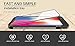 iCarez Tempered Glass Screen Protector for iPhone X iPhone XS 5.8 Inches, 2-Pack 3D Full Coverage
