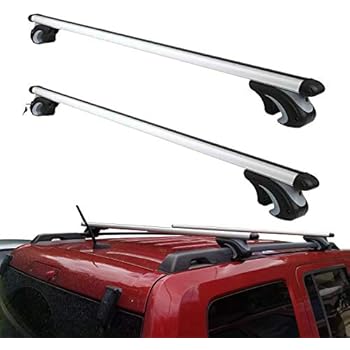 Otherya 54'' Roof Rack Crossbars, Existing Raised Side Rail with Gap - Mounted Roof Cross Bars Fit Most Cars or SUVs - Keyed Locking Mechanism