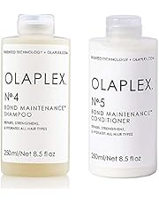 Olaplex No.5 Bond Maintenance Conditioner, 8.5 Fl Oz with Olaplex No.4 Bond Maintenance Shampoo, 8.5 Fl Oz