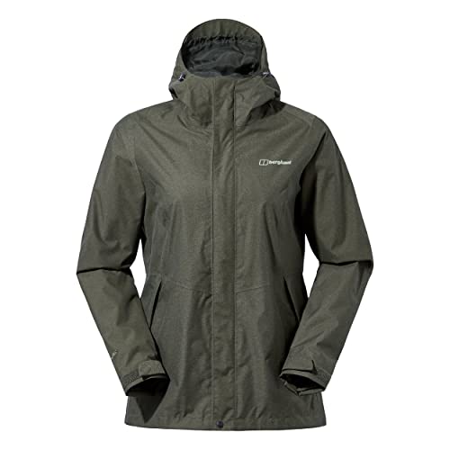 Berghaus Women's Nalleru Gemini 3-in-1 Waterproof Jacket with Fleece Jacket | Durable | Breathable Rain Coat, Green, 8