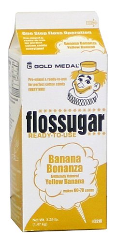 Cotton Candy Sugar Floss (3.25 LBS) (Banana)