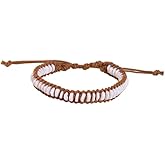 BlueRica Adjustable Puka Shell Bracelet