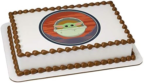 Amazon Com Star Wars The Mandalorian The Child Baby Yoda Edible Image Cake Topper Decoration Toys Games Amazon Com Star Wars The Mandalorian The Child Baby Yoda Edible Image Cake Topper Decoration Toys Games