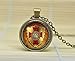 The Knights Templar Pendant Necklace Glass Cabochon Necklace