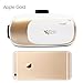 ProHT 3D Virtual Reality Headset,3D VR Glasses for Video Movie Game, Fits for iPhone7/6s//6 Plus Samsung Galaxy s6 Edge+ and Other 3.5