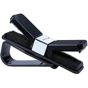 sunglass visor clip supersun eyeglasses ends glasses double holder cars mount