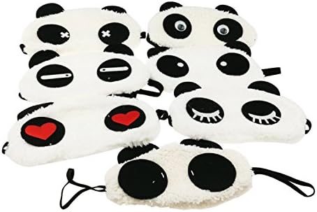 Cute Panda Design Soft Plush Eyeshade Eyepatch Travel/office Sleep Blinfold Eye Mask Cover