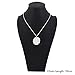 N.egret Thank You My Flower Girl Dad Girl Jewelry Mom &Daughter Necklace Pendant for Girl Teen