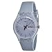 Swatch Unisex SUOS701 Quartz Plastic Violet Dial Watch