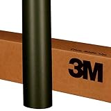 3M 1080 M22 MATTE DEEP BLACK 5ft x 12ft (60 Sq/ft) Car Wrap Vinyl Film
