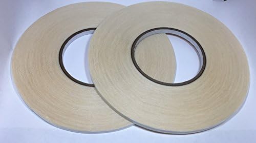 Basting Tape,Double Faced, 2 of 1/4" X 60 yard roll.