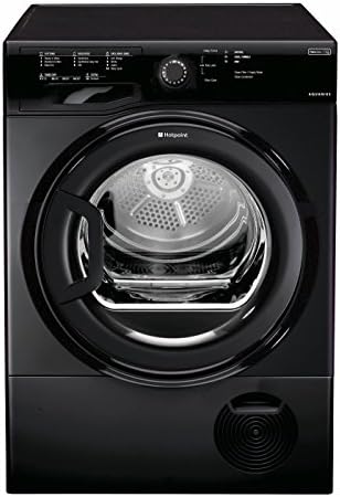 Hotpoint Aquarius TCFS 83B GK Tumble Dryer - Black [Energy Class B]
